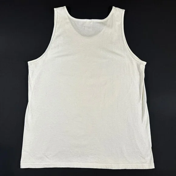 Vtg YMCA‎ Tank Top Jerzees L 90s Portland Maine Spirit Mind Body USA Made Logo